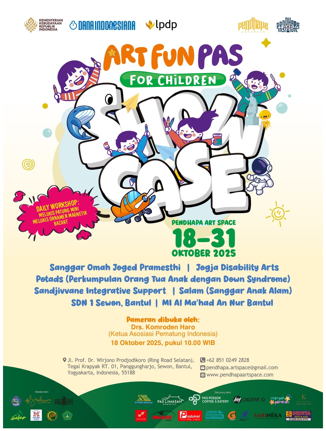 poster Art Fun PAS For Children  Showcase