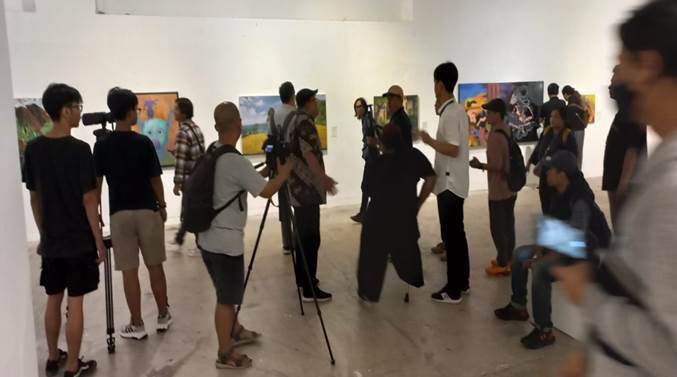 foto ruang pamer suluh sumurup 2024 di TBY