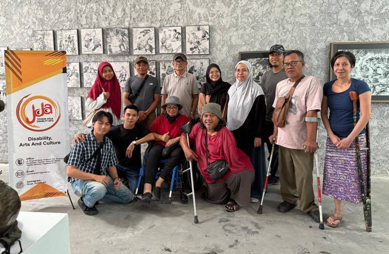 foto bersama YPAC Jakarta ke JDA