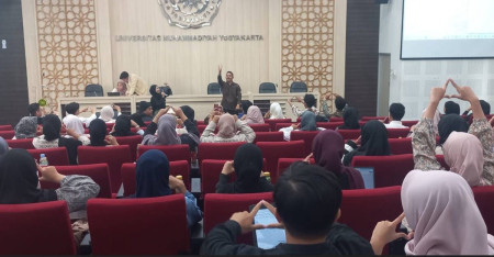foto ruangan diskusi Bersama BEM FISIPOL UMY