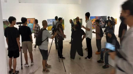 foto ruang pamer suluh sumurup 2024 di TBY